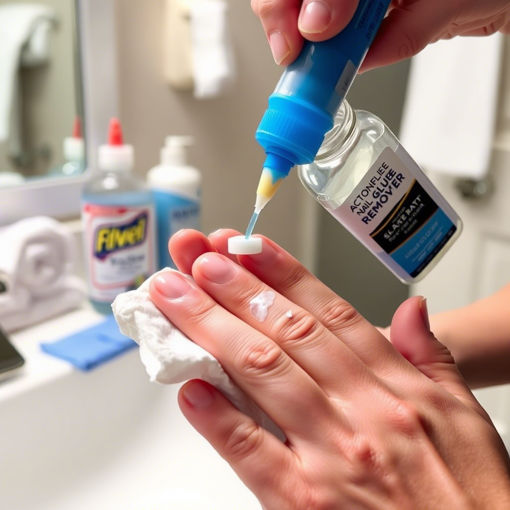 Get Super Glue Off Your Fingers