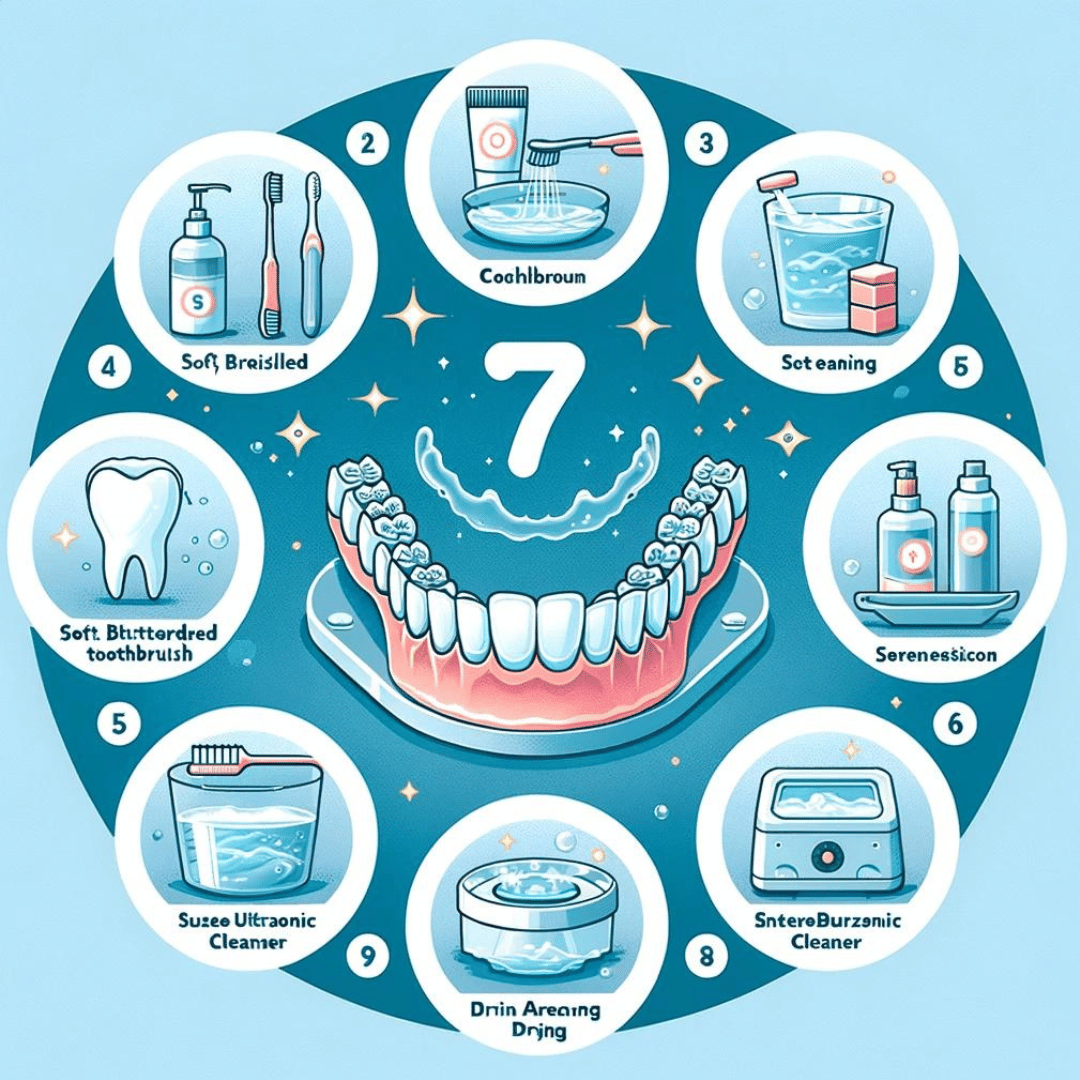 How to Clean Retainers Gentle Brushing Soaking Ultrasonic Retainer Cleaning Demonstration