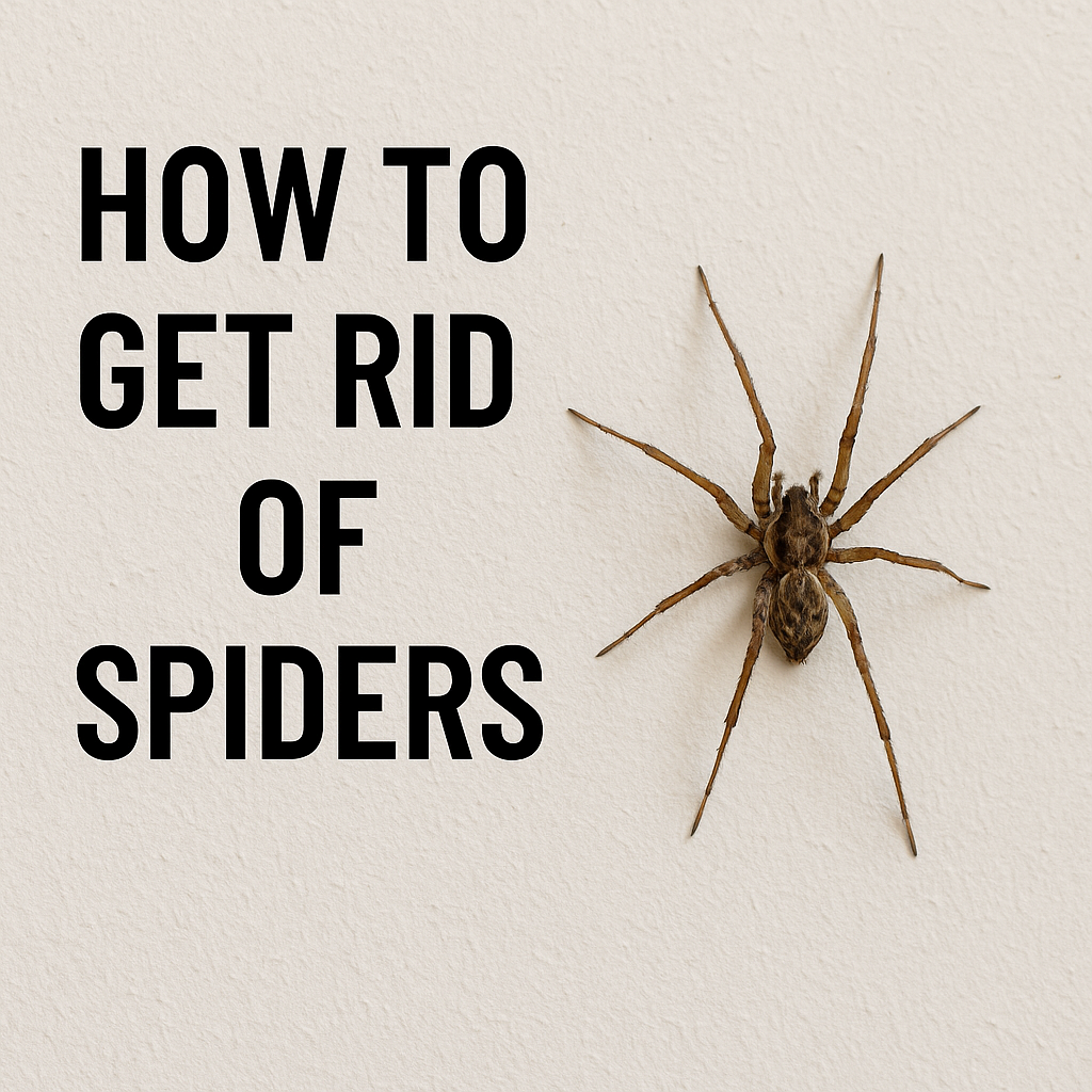 How to Get Rid of Spiders Complete Step-by-Step Guide