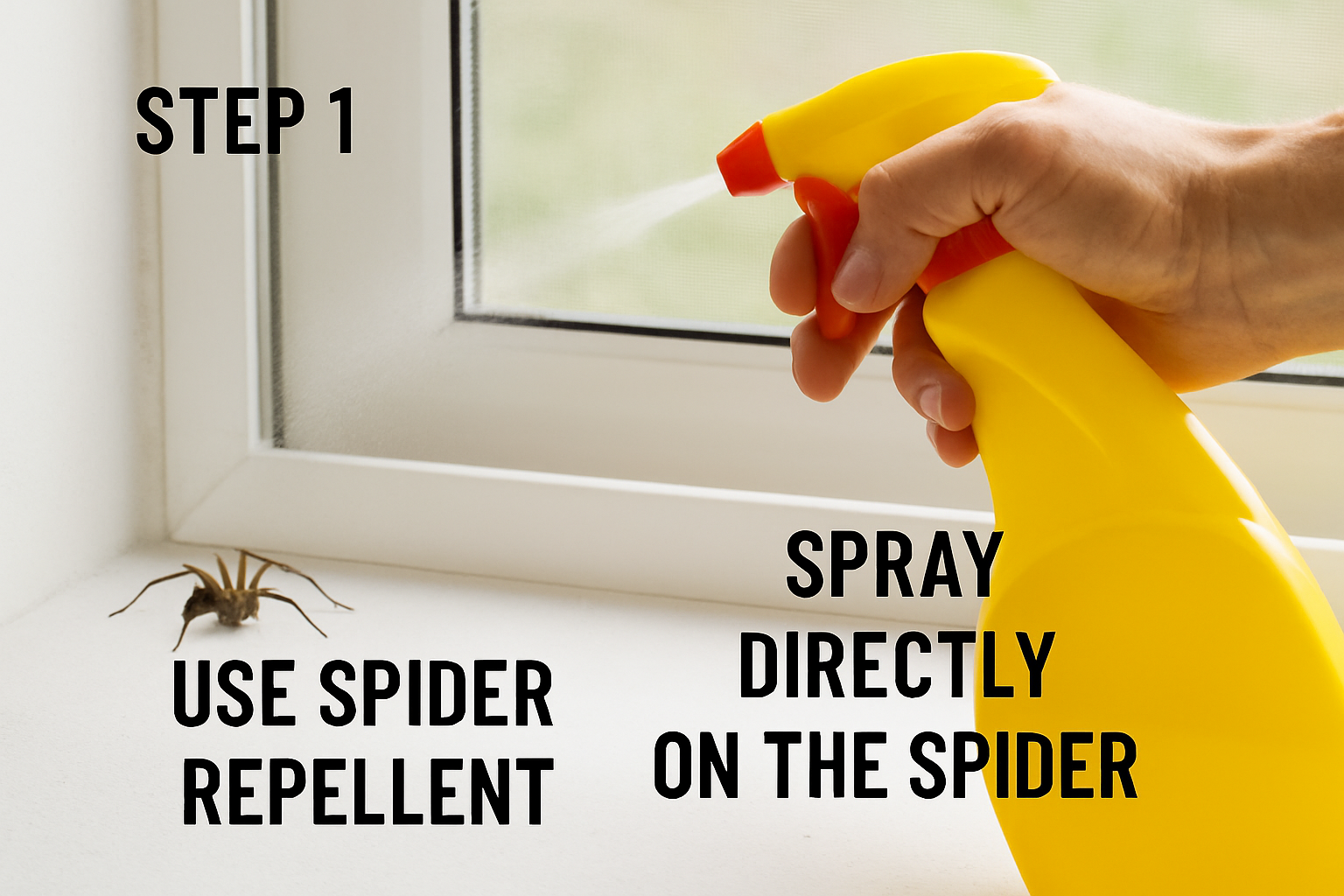 How to Get Rid of Spiders Complete Step-by-Step Guide